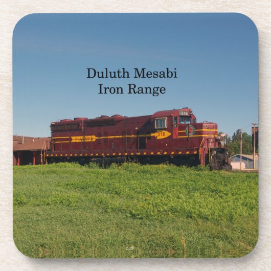 Duluth Mesabi IronRange onderzetter van kunststofl (Voorkant)