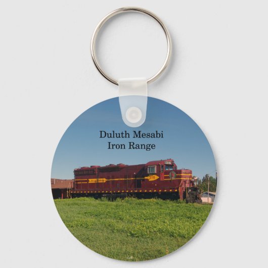 Duluth Mesabi Locomotive 316 key chain Sleutelhanger (Voorkant)