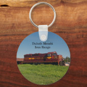Duluth Mesabi Locomotive 316 key chain Sleutelhanger (Voorkant)