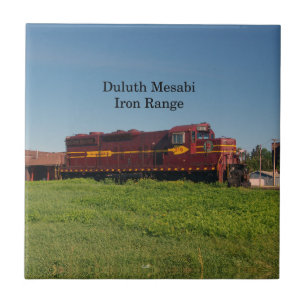 Duluth Mesabi Locomotive 316 tile Tegeltje