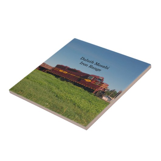Duluth Mesabi Locomotive 316 tile Tegeltje (Zijkant)