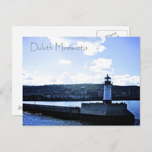 Duluth Minnesota Briefkaart (Voorkant / Achterkant)
