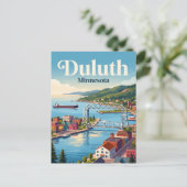 Duluth Minnesota Briefkaart (Staand voorkant)