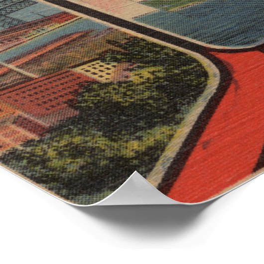 Duluth, Minnesota - Grote letterscènes Poster (Hoek)