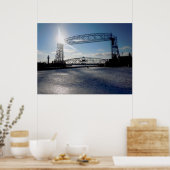 Duluth Minnesota Lift Brige Poster (Keuken)