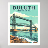  Duluth Minnesota Poster (Voorkant)