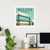 Duluth Minnesota Poster (Thuiskantoor)