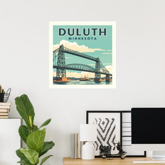  Duluth Minnesota Poster (Thuiskantoor)
