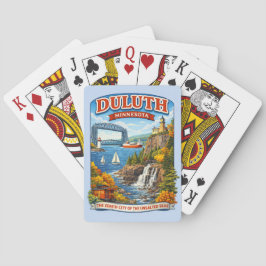 Duluth, Minnesota Souvenir Poker Cards Pokerkaarten