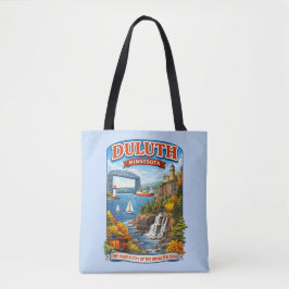 Duluth, Minnesota Souvenir Tote Bag, North Shore Bag