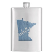 Duluth Minnesota Wood Grain Flacon (Voorkant)