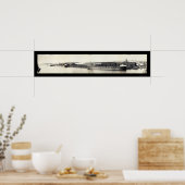 Duluth MN Coal Barges Foto 1907 Poster (Keuken)