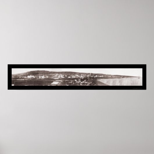 Duluth, MN Foto 1870 Poster (Voorkant)