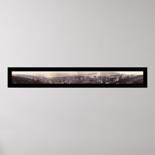 Duluth MN Panorama Foto 1886 Poster