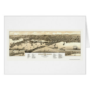 Duluth, MN Panoramic Map - 1883