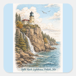 Duluth, MN, Split Rock Lighthouse Stickers