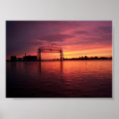 Duluth,MN Sunset Poster (Voorkant)