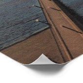 Duluth, MN - Uitzicht van het vrachtschip dat het  Poster (Hoek)