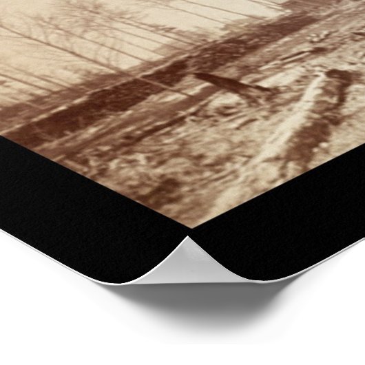 Duluth MN Waterfront Foto 1870 Poster (Hoek)