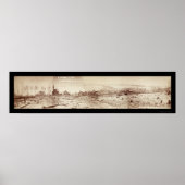 Duluth MN Waterfront Foto 1870 Poster (Voorkant)