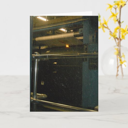 "Duluth Newspaper Press" Verjaardag Kaart (Gele Bloem)