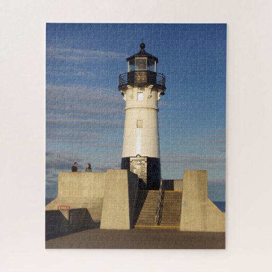 Duluth North Pier Light puzzel Legpuzzel (Verticaal)