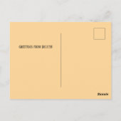 Duluth North Shore Minnesota Personalized Postcard Briefkaart (Achterkant)