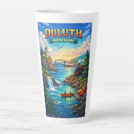 Duluth North Shore Minnesota Souvenir Latte Mug Mok