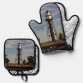 Duluth South Pier Inner Light Ovenwant & Pannenlap Set (Voorkant / Achterkant)