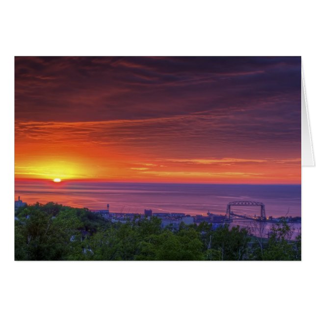 Duluth Sunrise (Voorkant Horizontaal)