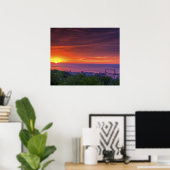Duluth Sunrise Poster (Thuiskantoor)