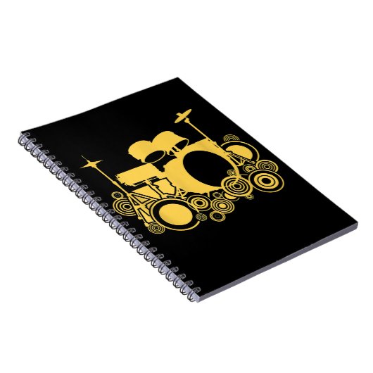 Dum Kit percussie drummer Notitieboek (Rechterzijde)