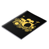 Dum Kit percussie drummer Notitieboek (Linkerzijde)