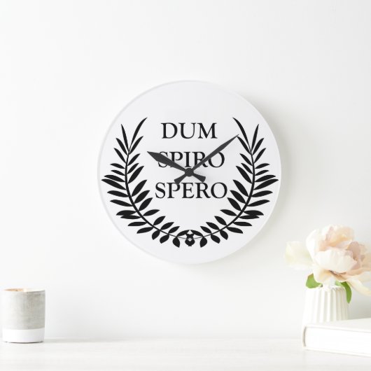 Dum spiro spero grote klok (Huis)