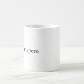 dum spiro spero koffiemok (Center)