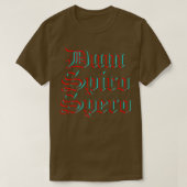 Dum Spiro Spero Language Latijnse term Education M T-shirt (Design voorkant)