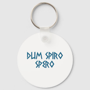 dum spiro spero Latein latin Sleutelhanger