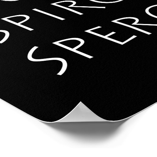 Dum spiro spero poster (Hoek)