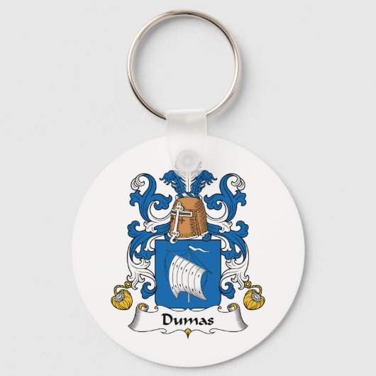 Dumas Family Crest Sleutelhanger (Voorkant)
