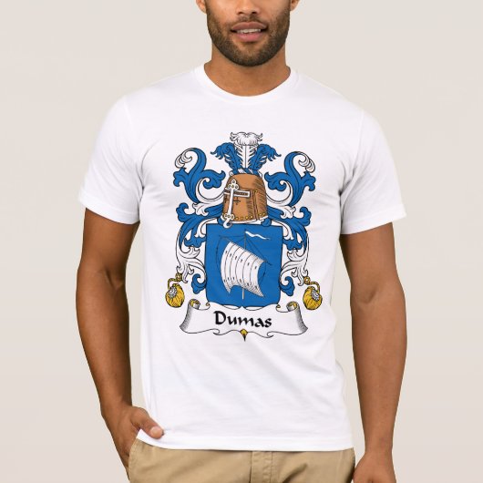 Dumas Family Crest T-shirt (Voorkant)