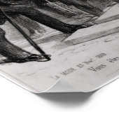 Dumas, Hugo et Balzac, die hun toelating willen ve Poster (Hoek)