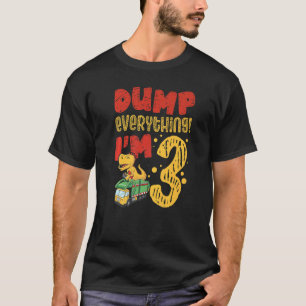 Dumb Alles wat ik ben 3-jarige 3-jarige jongen Gar T-shirt