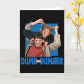 Dumb and Dumber beroemd gemaakt door Lloyd Christm Kaart (Gele Bloem)