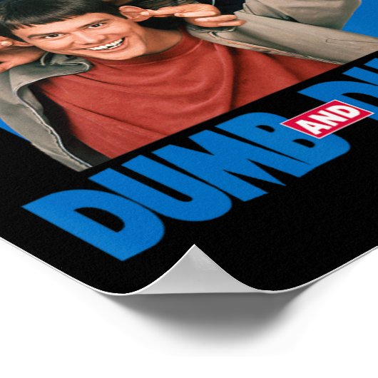 Dumb and Dumber beroemd gemaakt door Lloyd Christm Poster (Hoek)