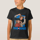 Dumb and Dumber beroemd gemaakt door Lloyd Christm T-shirt (Voorkant)