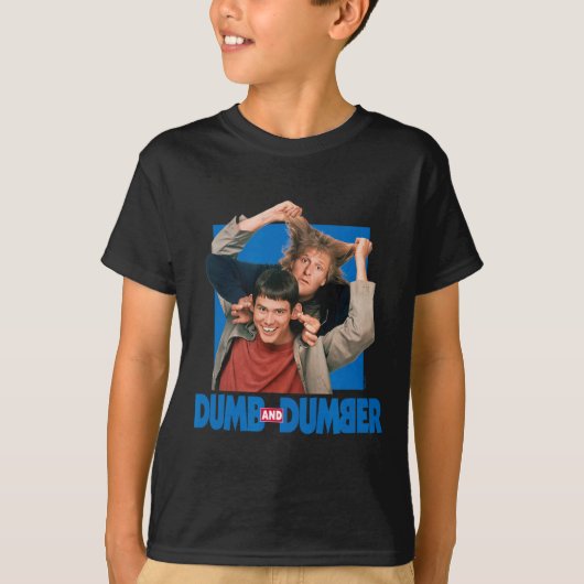 Dumb and Dumber beroemd gemaakt door Lloyd Christm T-shirt (Voorkant)