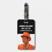 Dumb and Dumber | Lloyd Christmas Bagagelabel (Achterkant verticaal)