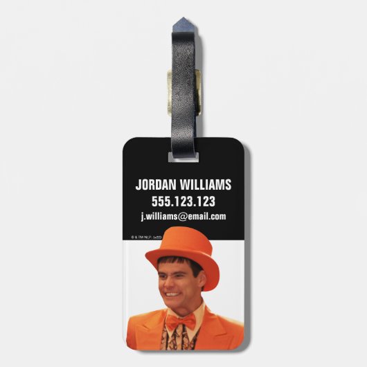 Dumb and Dumber | Lloyd Christmas Bagagelabel (Achterkant verticaal)