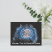 Dumb Bell Nebula Briefkaart (Staand voorkant)