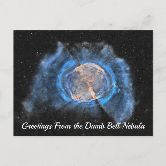 Dumb Bell Nebula Briefkaart (Voorkant)